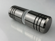 40mm x 32mm Diameter Double Pull Knob - Gun Black Dumb Oil